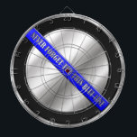 Tablero De Dardos Linha Azul Fino<br><div class="desc">Esta design destina-se a honrar os corajosos homens e mulheres que protegem as nossas comunidades. Esta polícia,  xerife e símbolo de polícia é um belo tributo gráfico àqueles que servem e àqueles que fizeram o sacrifício final.</div>
