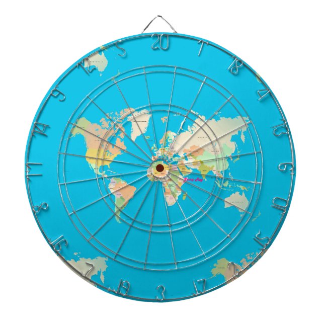 Tablero De Dardos mapa (Frente)