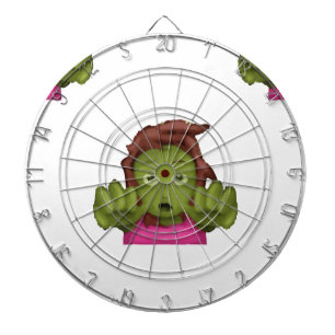 Tablero De Dardos mulher zombie emoji
