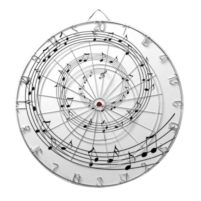 Tablero De Dardos Música (Frente)