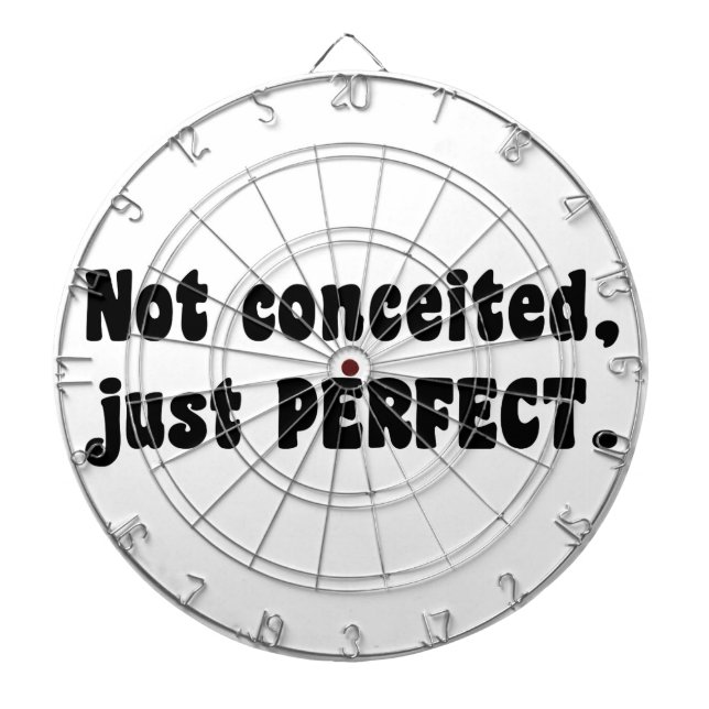 Tablero De Dardos Não Concebido, Apenas Perfeito (Frente)