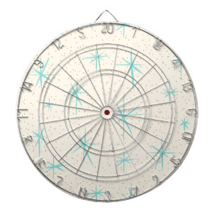 Tablero De Dardos O conselho de dardo de Starbursts de turquesa da