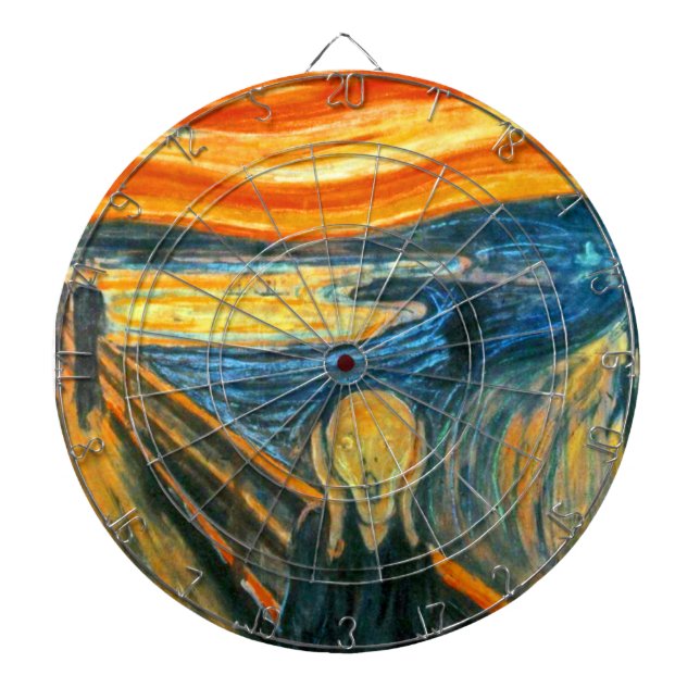 Tablero De Dardos O Grito de Edvard Munch (Frente)