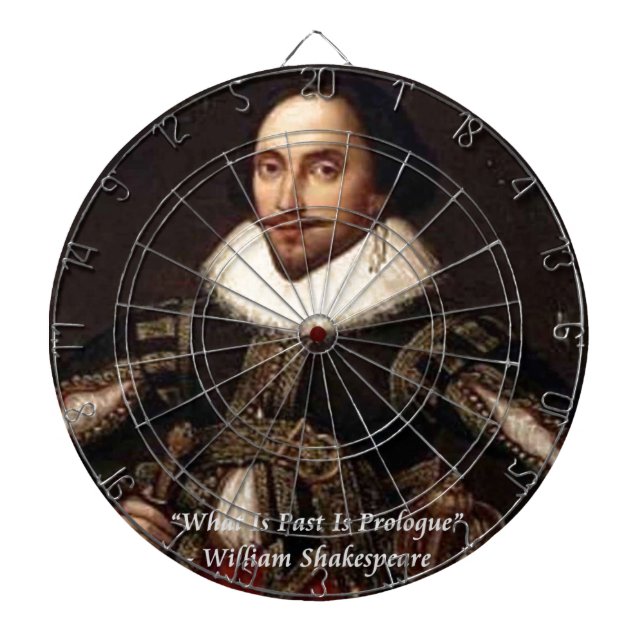 Tablero De Dardos O passado de Shakespeare é prólogo (Frente)
