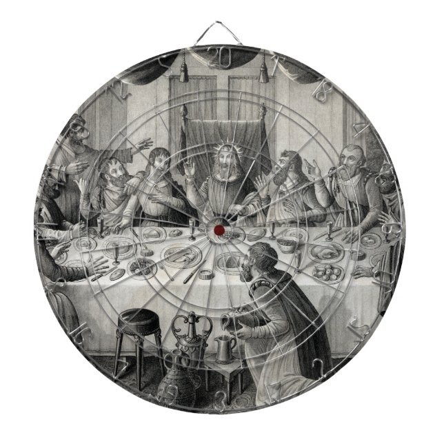 Tablero De Dardos O último jantar (Frente)