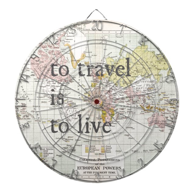 Tablero De Dardos O viagem de T é viver (Frente)