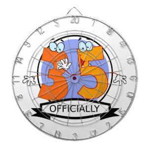 Tablero De Dardos Oficialmente bandeira de 35 aniversários