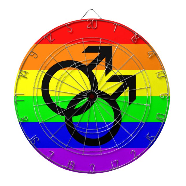 Tablero De Dardos Orgulho gay (Frente)