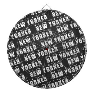 Tablero De Dardos Padrão do New Yorker nativo