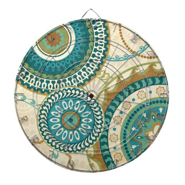 Tablero De Dardos Padrões circulares (Frente)