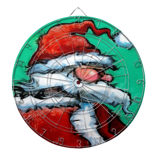 Tablero De Dardos Papai Noel (Frente)