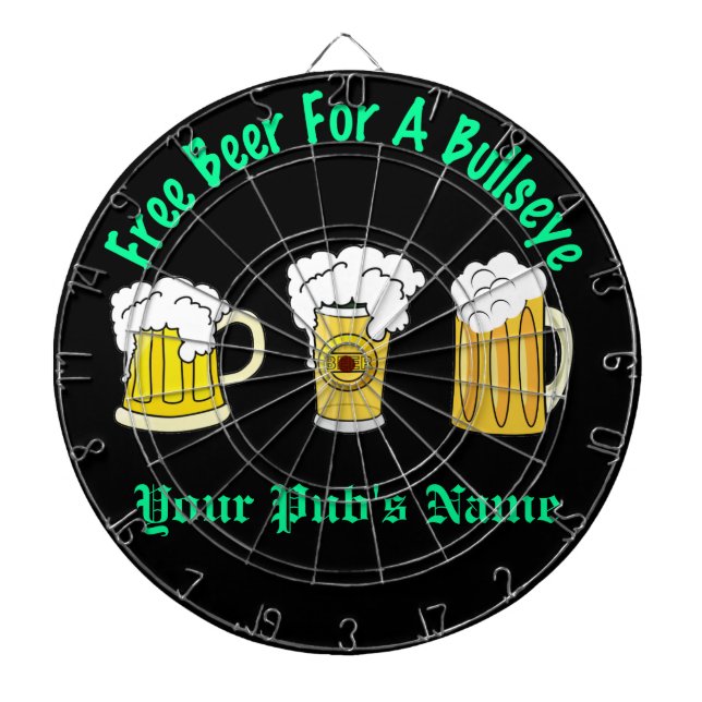 Tablero De Dardos Para seu Dartboard do bar (Frente)