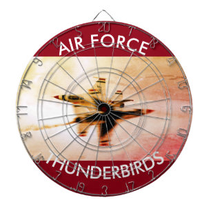 Tablero De Dardos Passagem de Fechamento de Thunderbird da Força Aér