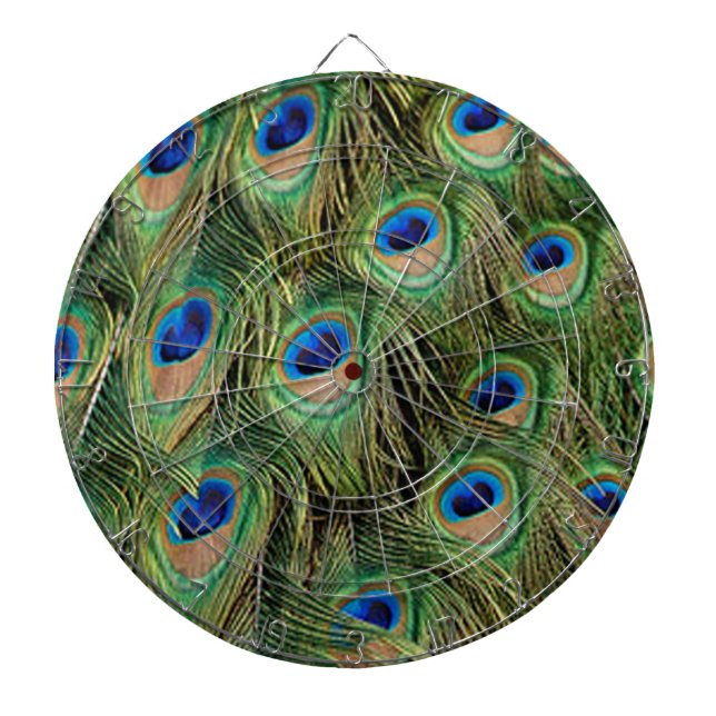 Tablero De Dardos Peacock Dart Board (Frente)