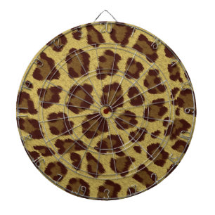 Tablero De Dardos Pele Leopard