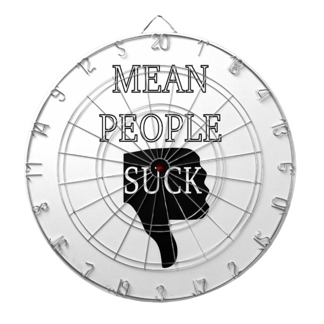 Tablero De Dardos Pessoas Médias Suck (Frente)