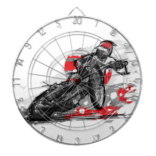 Tablero De Dardos Piloto liso da motocicleta da trilha do estrada