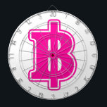 Tablero De Dardos PINK BAHT SGN ฿ Moeda Moeda Tailandesa ฿<br><div class="desc">O Baht é a moeda da Tailândia. Está subdividido em 100 Satang. A baht, como a libra, originou-se de uma unidade tradicional de massa. O seu valor monetário foi originalmente expresso como prata com o peso correspondente (atualmente definido como 15 gramas), e foi utilizado provavelmente já no período Sukhothai, sob...</div>