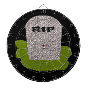 Tablero De Dardos Placa Dart Tombstone RIP