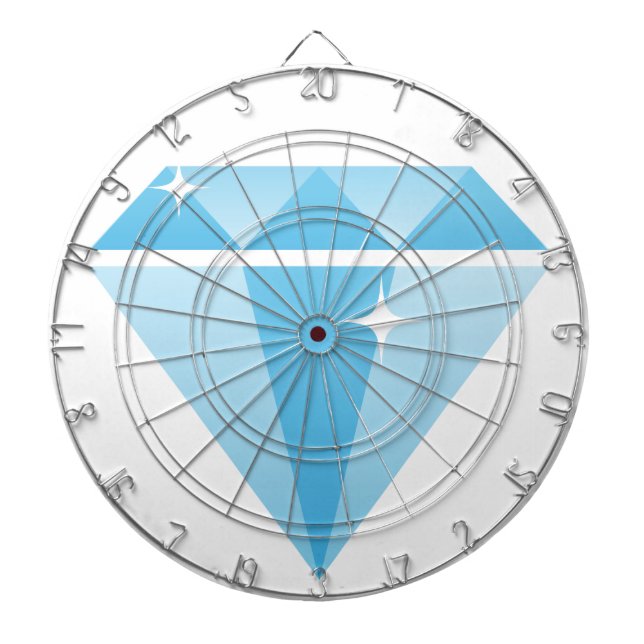Tablero De Dardos Placa Dartboard Diamond Metal Cage (Frente)