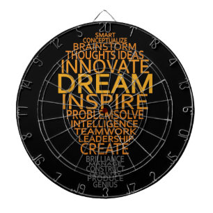 Tablero De Dardos Placa de prancheta de lâmpada Inspiradora