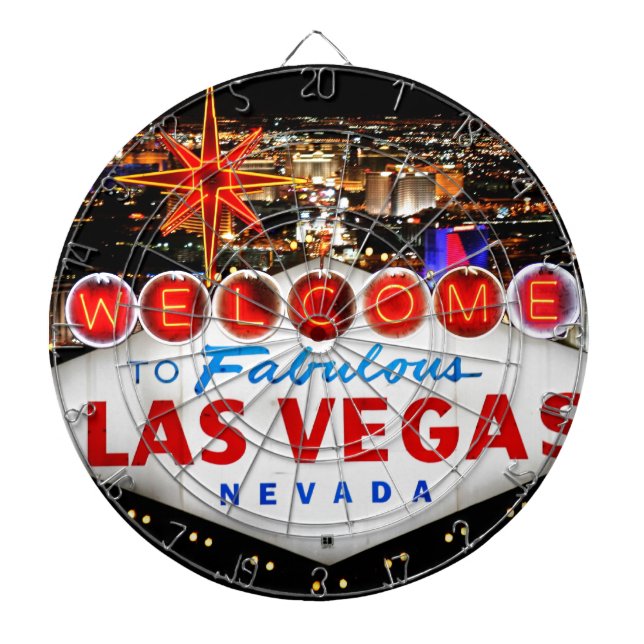 Tablero De Dardos Presentes de Las Vegas (Frente)