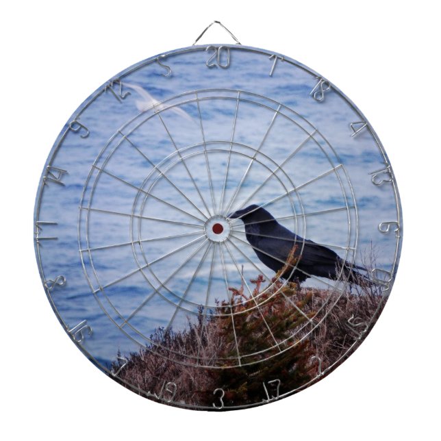 Tablero De Dardos Preto e branco (Frente)