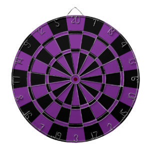 Tablero De Dardos Profundamente - roxo e preto