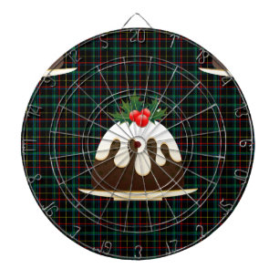 Tablero De Dardos Pudins de natal xadrez