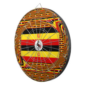 Tablero De Dardos Pulso do Uganda: Uma Sinfonia de Cores de Símbolos