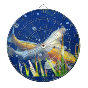 Tablero De Dardos quadro de dartboard koi pond japonês