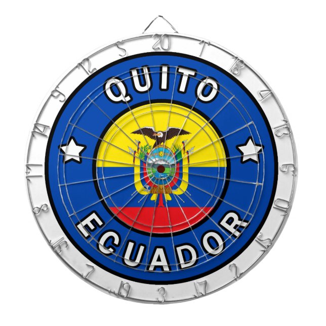 Tablero De Dardos Quito Equador (Frente)
