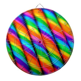 Tablero De Dardos Rainbow Candy Cane
