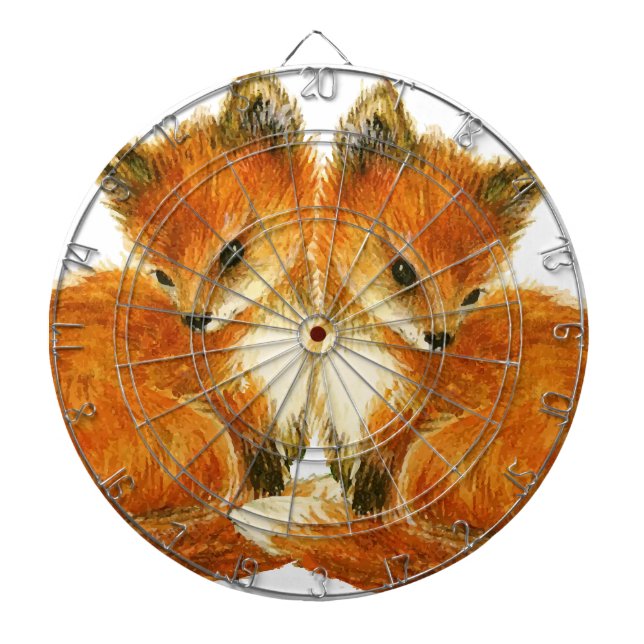 Tablero De Dardos Raposas Gêmeas Bebidas (Frente)