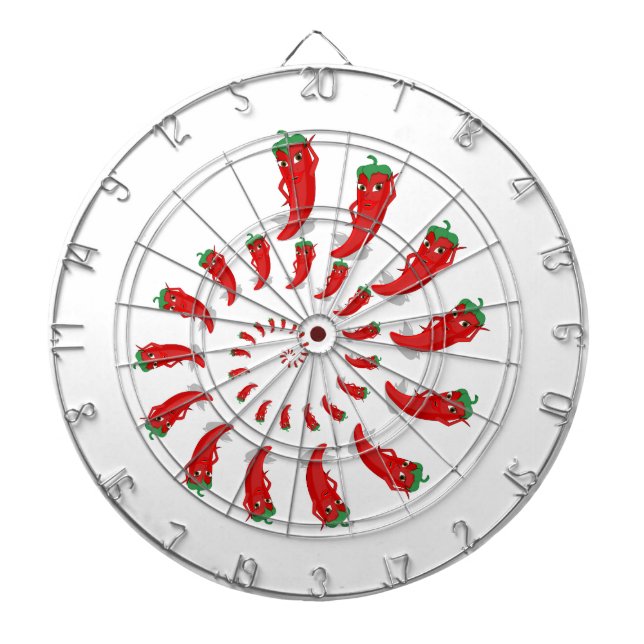 Tablero De Dardos Red Pepper Diva Spiral (Frente)