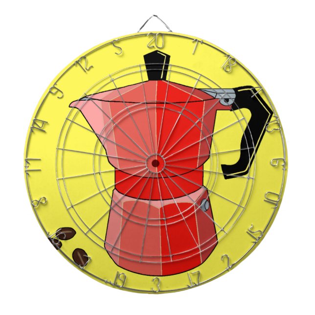 Tablero De Dardos Red Rainbow Espresso (Frente)