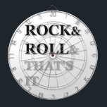 Tablero De Dardos Rock and Roll E é isso<br><div class="desc">Rock and Roll e é isso. Texto original design.</div>