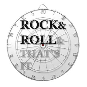 Tablero De Dardos Rock and Roll E é isso