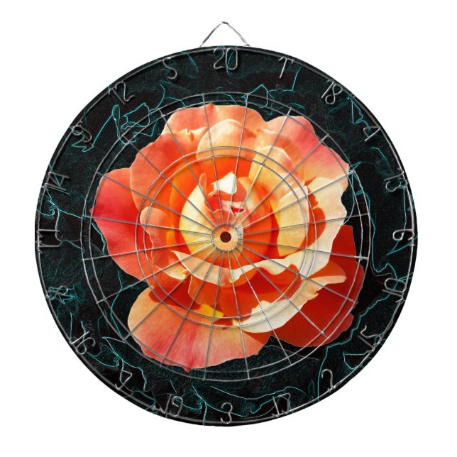 Tablero De Dardos Rosa de laranja claro (Frente)