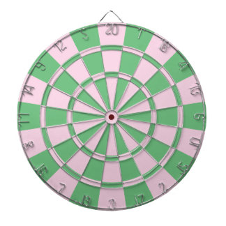 Tablero De Dardos Rosa E Verde
