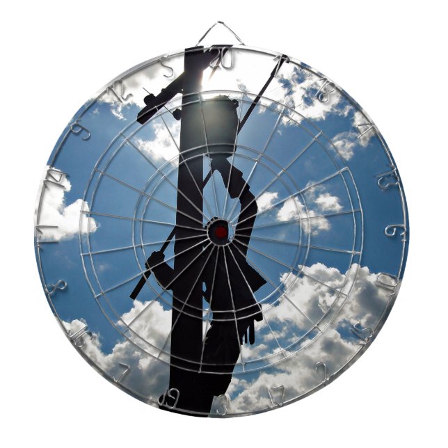 Tablero De Dardos Rusty the Lineman (Frente)