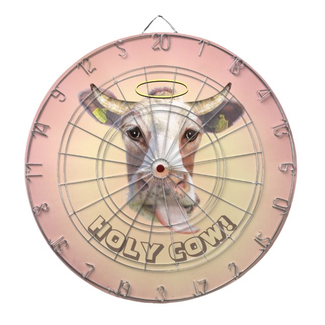 Tablero De Dardos Santa Vaca! (Frente)