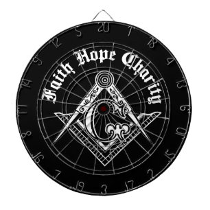 Tablero De Dardos Símbolo de maçonaria