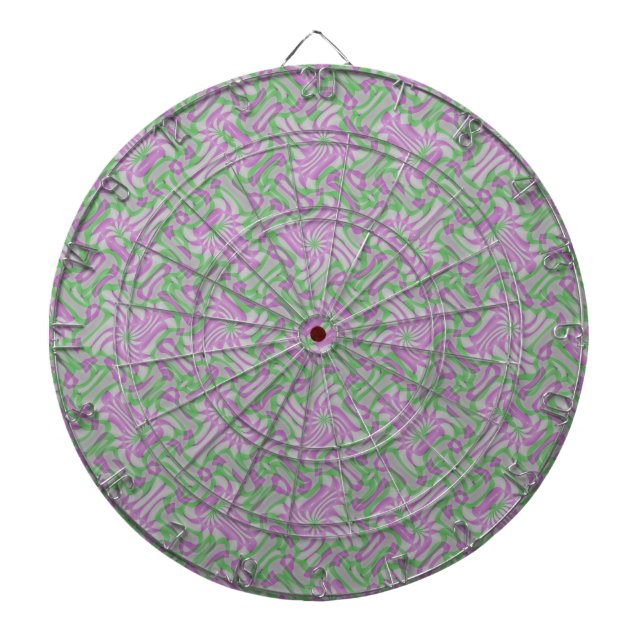 Tablero De Dardos Swirling Rosettes (Frente)