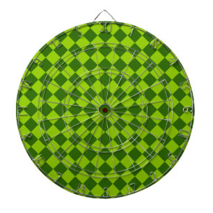 Tablero De Dardos Teste padrão verde do diamante da combinação po