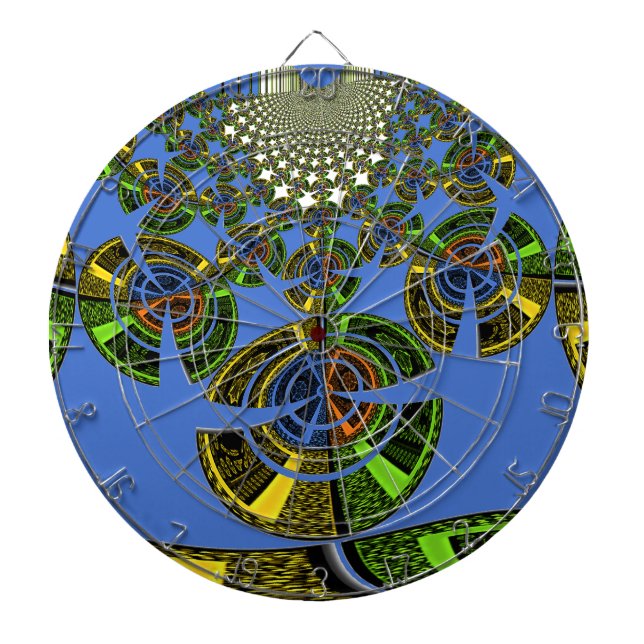 Tablero De Dardos tradição azul (Frente)