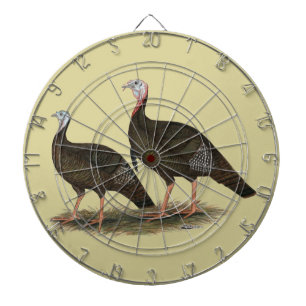 Tablero De Dardos Turkeys East Wild Pair
