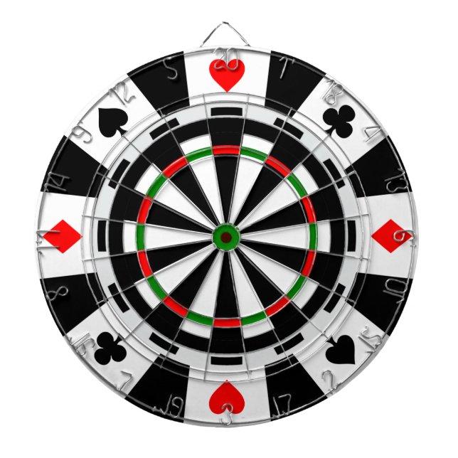 Tablero De Dardos Um jogo clássico do estilo da microplaqueta de (Frente)