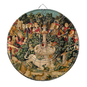 Tablero De Dardos Unicorn Tapestries Encontrou Legenda Mítica