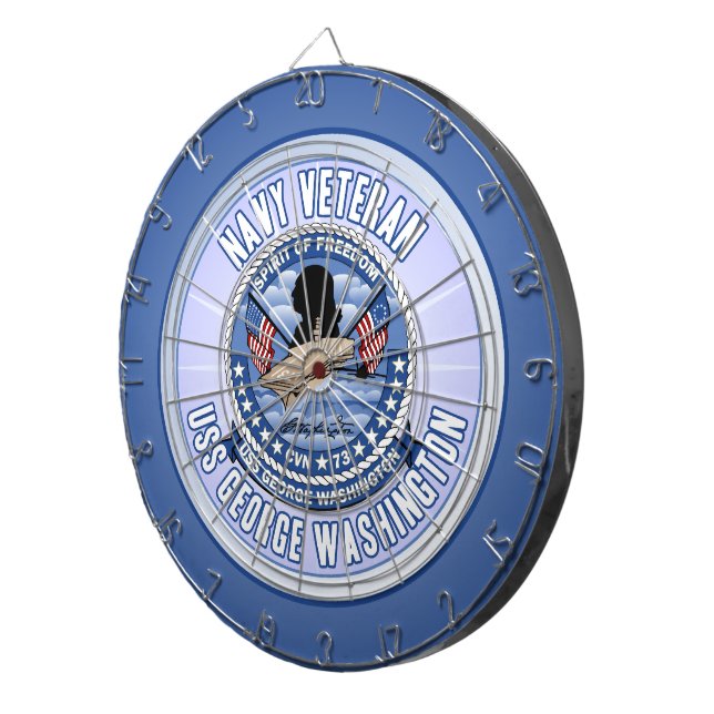 Tablero De Dardos USS George Washington - CVN 73 (Frente Direita)